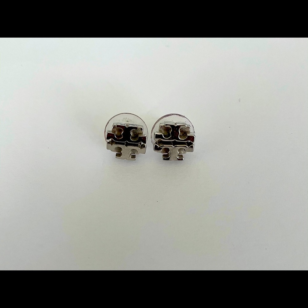 Tory Burch Stud Logo Earrings